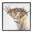 thumbnail image 1 of Stupell Industries Cattle with Seasonal Berries Animals & Insects Painting Black Framed Art Print Wall Art, 17 x 17, 1 of 10