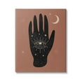 thumbnail image 1 of Stupell Industries Celestial Bohemian Chic Hand With Enlightened Eye Tattoo ,36 x 48, Design by Nina Blue, 1 of 5