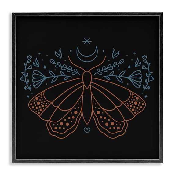 Stupell Industries Eclectic Black Framed Giclee Art, 12 x 12, by Ahmed Sameh Hussein