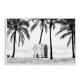 thumbnail image 1 of Stupell Industries Centered Surf Boards View Nautical & Beach Photography White Framed Art Print Wall Art, 24 x 16, 1 of 2