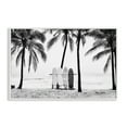 thumbnail image 1 of Stupell Industries Centered Surf Boards View Nautical & Beach Photography White Framed Art Print Wall Art, 30 x 20, 1 of 2