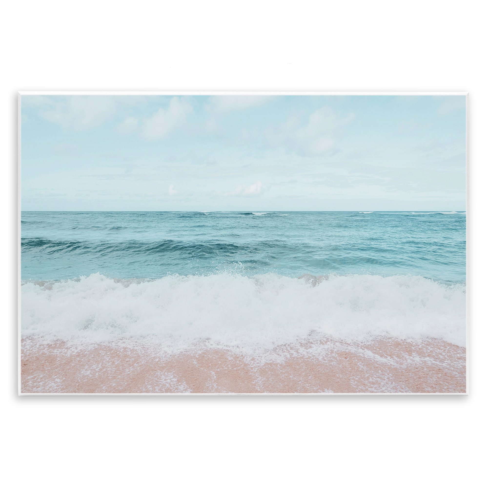 Stupell Industries Centric Beach Foam Nautical & Beach Photography Unframed Art Print Wall Art, 15 x 10