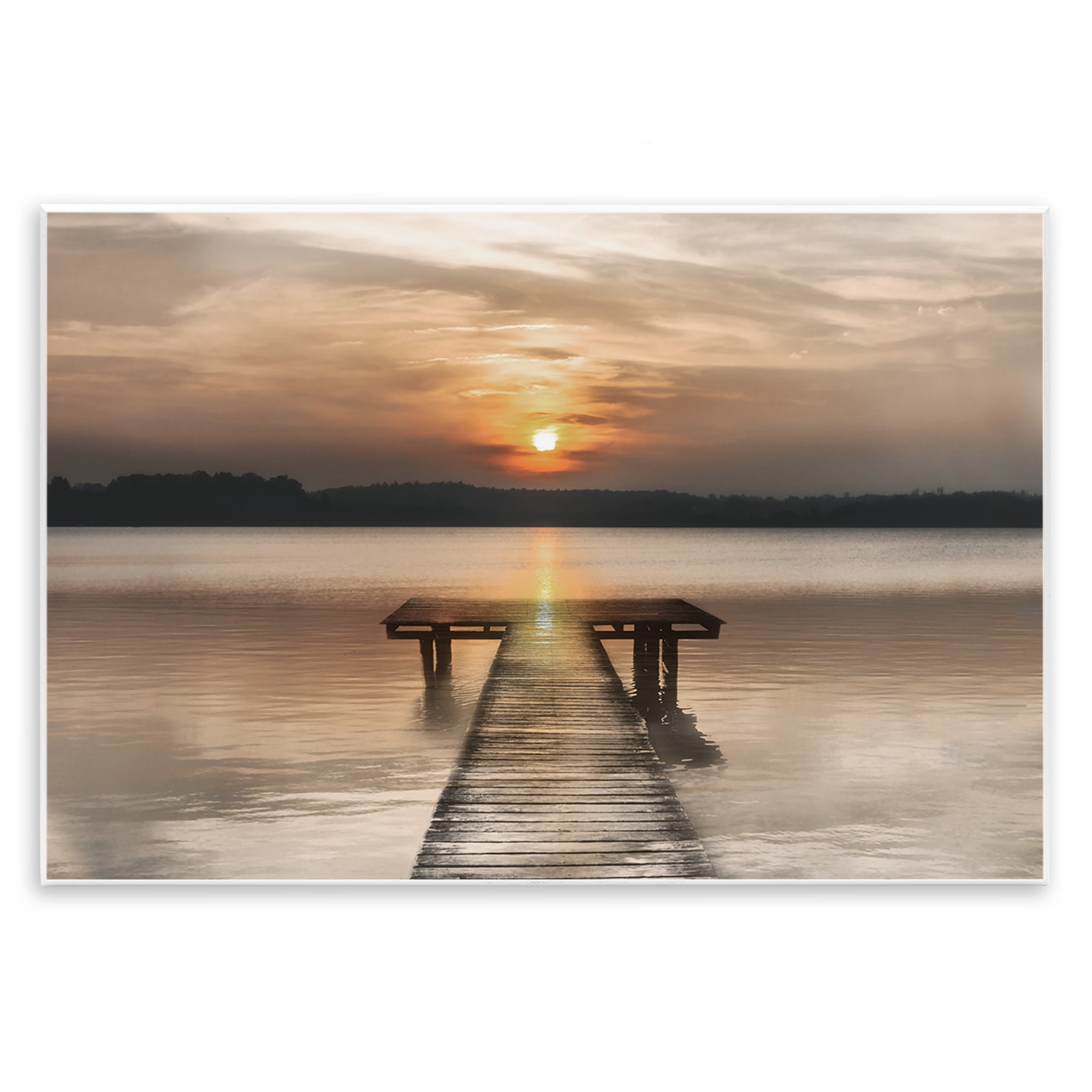 Stupell Industries Centric Reflective Sunrise Wall Plaque Art, design by Irene Weisz