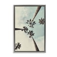 thumbnail image 1 of Stupell Industries Coastal Centric Tropical Palms Gray Floating Frame Canvas Art, 21 x 31, by Wil Stewart, 1 of 8