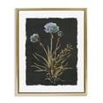 thumbnail image 1 of Stupell Industries French Country Cerulean Bloom on Dark Green Gold Floating Frame Canvas Art, 17 x 21, by Carol Robinson, 1 of 8