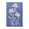 thumbnail image 1 of Stupell Industries Contemporary Cerulean Blue Blooms Canvas Art, 20 x 30, by Petals Prints Design, 1 of 8