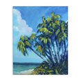 thumbnail image 1 of Stupell Industries Tropical Cerulean Sky & Palms Canvas Art, 36 x 48, by Dan Meneely, 1 of 8
