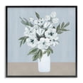thumbnail image 1 of Stupell Industries Traditional Cerulean & White Blooms Black Framed Giclee Art, 12 x 12, by Marilyn Dunlap, 1 of 8