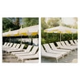 thumbnail image 1 of Stupell Industries Chaise Lounges with Umbrellas Nautical & Beach Photography Wrapped Canvas Art Print Wall Art, 24 x 30, Set of 2, 1 of 8