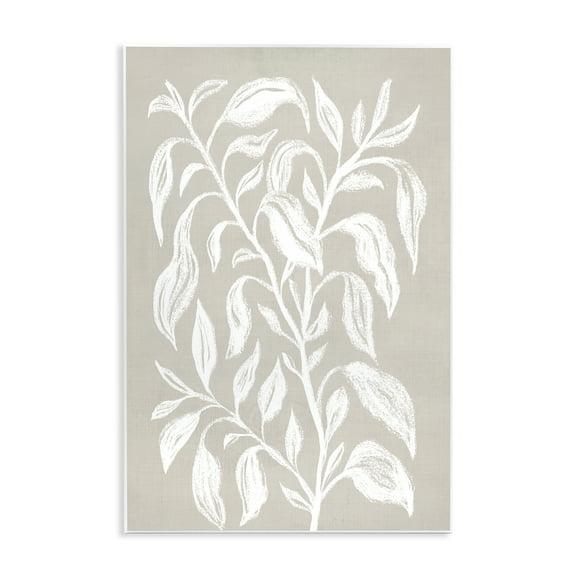 Stupell Industries Chalk Sketch Botanicals Plants & Flowers Painting Unframed Art Print Wall Art, 10 x 15