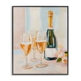 thumbnail image 1 of Stupell Industries Eclectic Champagne Triple Toast Black Framed Giclee Art, 16 x 20, by The Prints Vibe, 1 of 8