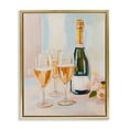 thumbnail image 1 of Stupell Industries Eclectic Champagne Triple Toast Gold Floating Frame Canvas Art, 25 x 31, by The Prints Vibe, 1 of 8