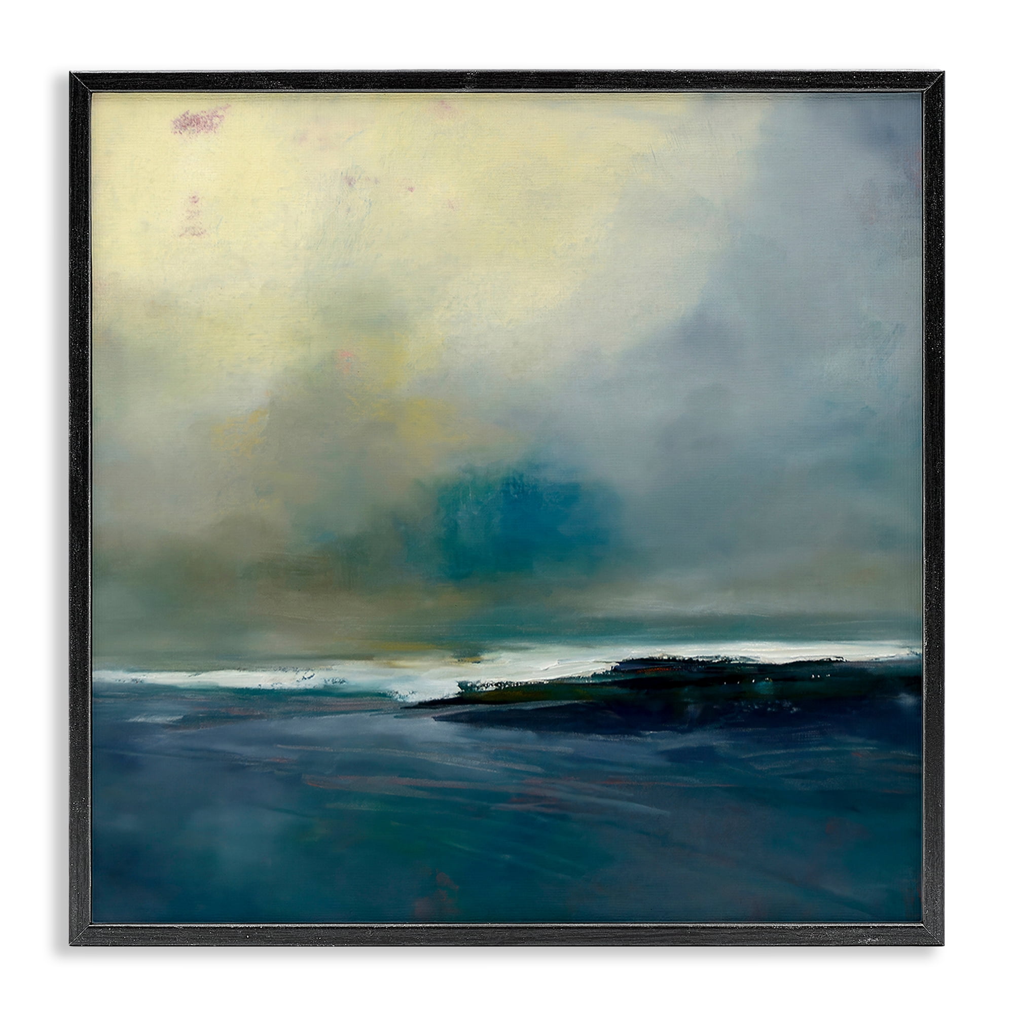 Stupell Industries Channeling Calm Horizon Black Framed Giclee Art, design by Patrick Dennis