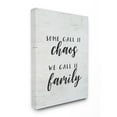 thumbnail image 1 of Stupell Industries Chaos Home Family Inspirational Word On Wood Texture Design Canvas Wall Art by Lettered and Lined, 1 of 5