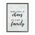 thumbnail image 1 of Stupell Industries Chaos Home Family Inspirational Word On Wood Texture Design Framed Giclee Texturized Art by Lettered and Lined, 1 of 5