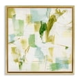thumbnail image 1 of Stupell Industries Chaotic Abstract Expression Abstract Painting Gold Floater Framed Canvas Art Print Wall Art, 18 x 18, 1 of 10