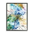 thumbnail image 1 of Stupell Industries Chaotic Abstract Rainbow Shapes Graphic Art Black Framed Art Print Wall Art, Design by Jodi Fuchs, 1 of 7