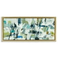 thumbnail image 1 of Stupell Industries Chaotic Brush Strokes Layered Abstract Painting Gold Floater Framed Canvas Art Print Wall Art, 25 x 11, 1 of 10
