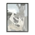 thumbnail image 1 of Stupell Industries Chaotic Grey Painting Abstract Painting Black Framed Art Print Wall Art, 24 x 30, 1 of 9