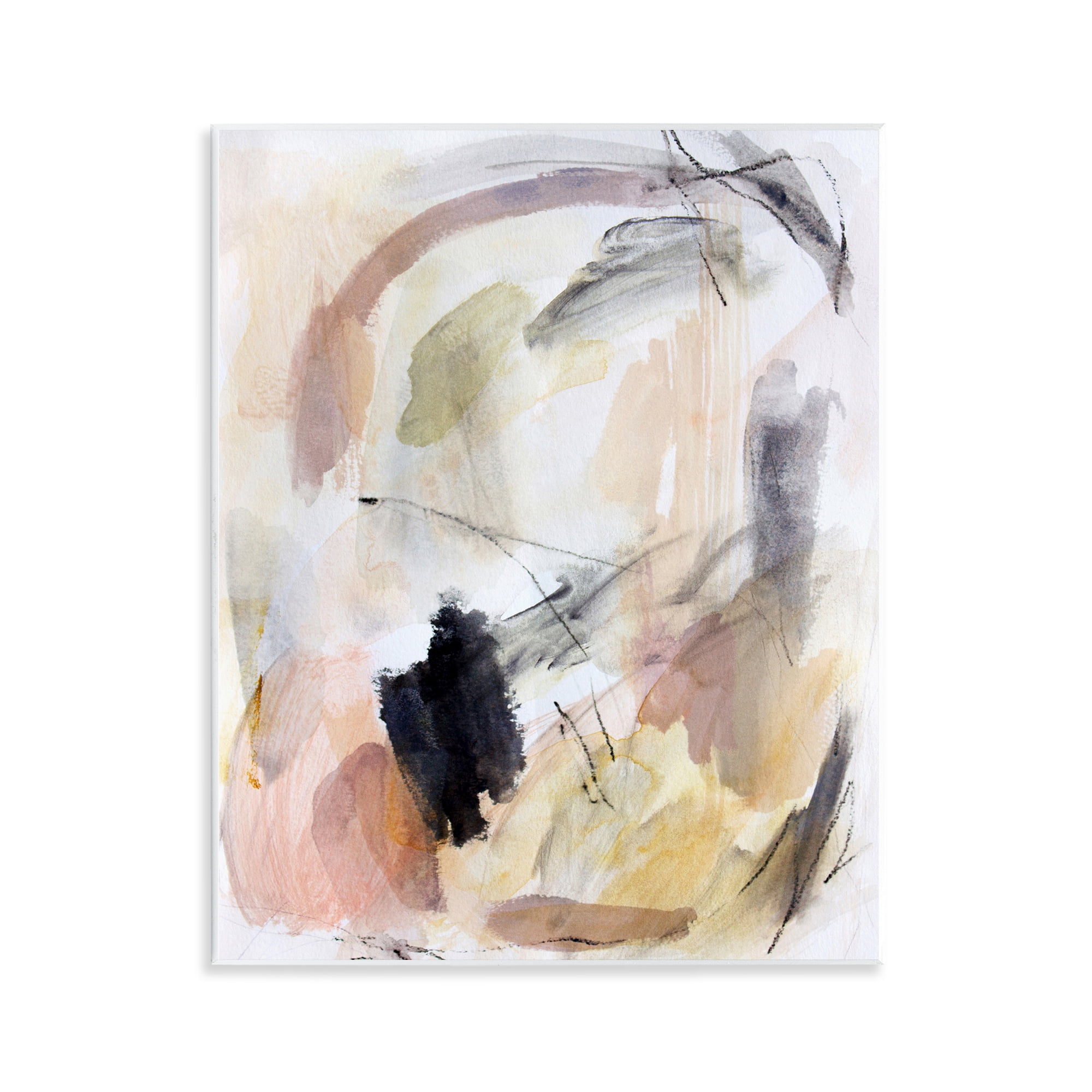 Stupell Industries Chaotic Sketches Paint Strokes Wall Plaque Art, design by Hope Bainbridge