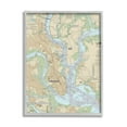 thumbnail image 1 of Stupell Industries Charleston South Carolina Nautical Map Daniel Island, 24 x 30, Designed by Daphne Polselli, 1 of 8
