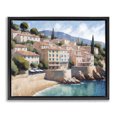thumbnail image 1 of Stupell Industries Charming Coastal Architecture Architecture Painting Black Floater Framed Canvas Art Print Wall Art, 21 x 17, 1 of 9