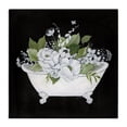 thumbnail image 1 of Stupell Industries Farmhouse Charming Floral Bathtub Canvas Art, 36 x 36, by Janet Tava, 1 of 8