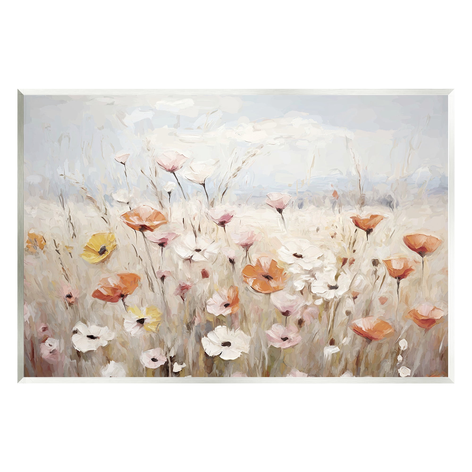 Stupell Industries Charming Flower Meadow Botanical & Floral Painting Unframed Art Print Wall Art, 15 x 10
