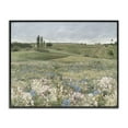 thumbnail image 1 of Stupell Industries Charming Pastoral Meadow View Landscape & Nature Painting Black Framed Art Print Wall Art, 14 x 11, 1 of 8