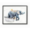 thumbnail image 1 of Stupell Industries Charming Rustic Elephant In Bubble Bath Painting Designed by Jennifer Redstreake, 1 of 8