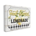 thumbnail image 1 of Stupell Industries Charming Rustic Fresh Squeezed Lemonade Sign Designed by Jennifer Pugh, 1 of 6