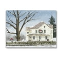 thumbnail image 1 of Stupell Industries Charming Winter Neighborhood Landscape Painting Gallery Wrapped Canvas Art Print Wall Art, 48 x 36, 1 of 8