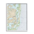 thumbnail image 1 of Stupell Industries Chatham Harbor Traditional Nautical Map Grey Blue, 16 x 20, Designed by Daphne Polselli, 1 of 7