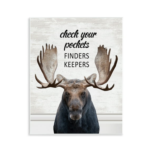 Stupell Industries Check Pockets Laundry Reminder Quotes and Sayings Painting Unframed Art Print Wall Art, 11 x 14