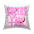 thumbnail image 1 of Stupell Industries Cheers Y'all Pink Glam Decorative Printed Throw Pillow, 18 x 18, 1 of 8