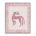 thumbnail image 1 of Stupell Industries Eclectic Cheetah & Butterfly Friendship Gray Framed Giclee Art, 24 x 30, by Natalie Carpentieri, 1 of 8