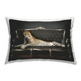 thumbnail image 1 of Stupell Industries Cheetah Sprawled on Couch Decorative Printed Throw Pillow Design by Reinders., 1 of 6