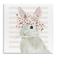 thumbnail image 1 of Stupell Industries Cherry Blossom Bunny Animals Painting Unframed Art Print Wall Art, 12 x 12, 1 of 8