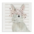 thumbnail image 1 of Stupell Industries Cherry Blossom Bunny Animals Painting Wrapped Canvas Art Print Wall Art, 36 x 36, 1 of 8