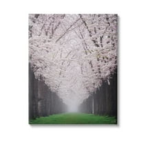 Stupell Industries Cherry Blossom Grove Landscape Photography Gallery Wrapped Canvas Art Print Wall Art, 16 x 20