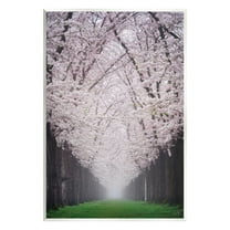 Stupell Industries Cherry Blossom Grove Landscape Photography Unframed Art Print Wall Art, 10 x 15