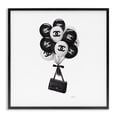 thumbnail image 1 of Stupell Industries Contemporary Chic Balloons & Purse Black Framed Giclee Art, 12 x 12, by Amanda Greenwood, 1 of 8