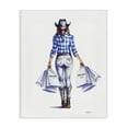 thumbnail image 1 of Stupell Industries Modern Chic Cowgirl & Shopping Bags Canvas Art, 36 x 48, by Amanda Greenwood, 1 of 8