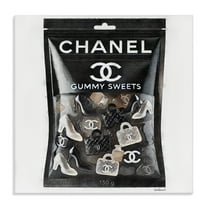 Stupell Industries Chic Fashion Candy Fashion Painting Wrapped Canvas Art Print Wall Art, 17 x 17