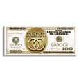 thumbnail image 1 of Stupell Industries Chic Fashion Money Dollar Bill Glam Design Canvas Wall Art, 24 x 10, Design by Madeline Blake, 1 of 5