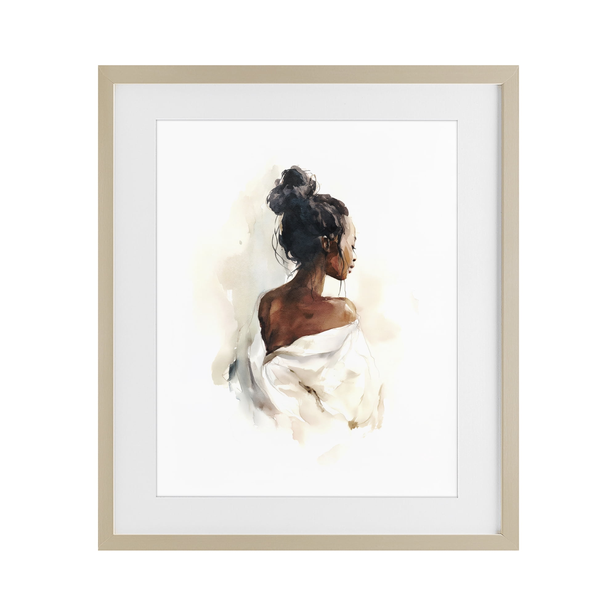 Stupell Industries Chic From Behind Birch Framed Print Under Glass, design by Svetlana Aleynikova