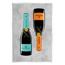 Stupell Industries Chic Glam Champagne Food & Beverage Painting Unframed Art Print Wall Art, 10 x 15
