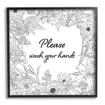 Stupell Industries Chic Indoor Succulents and Cacti Modern Pottery Botanical & Floral Painting Black Framed Art Print Wall Art, 12 x 12