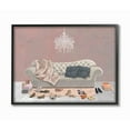 thumbnail image 1 of Stupell Industries Chic Living Room Pink Gray Painting Framed Wall Art by Ziwei Li, 1 of 1