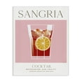 thumbnail image 1 of Stupell Industries Chic Minimal Sangria Food & Beverage Painting Wrapped Canvas Art Print Wall Art, 30 x 40, 1 of 8